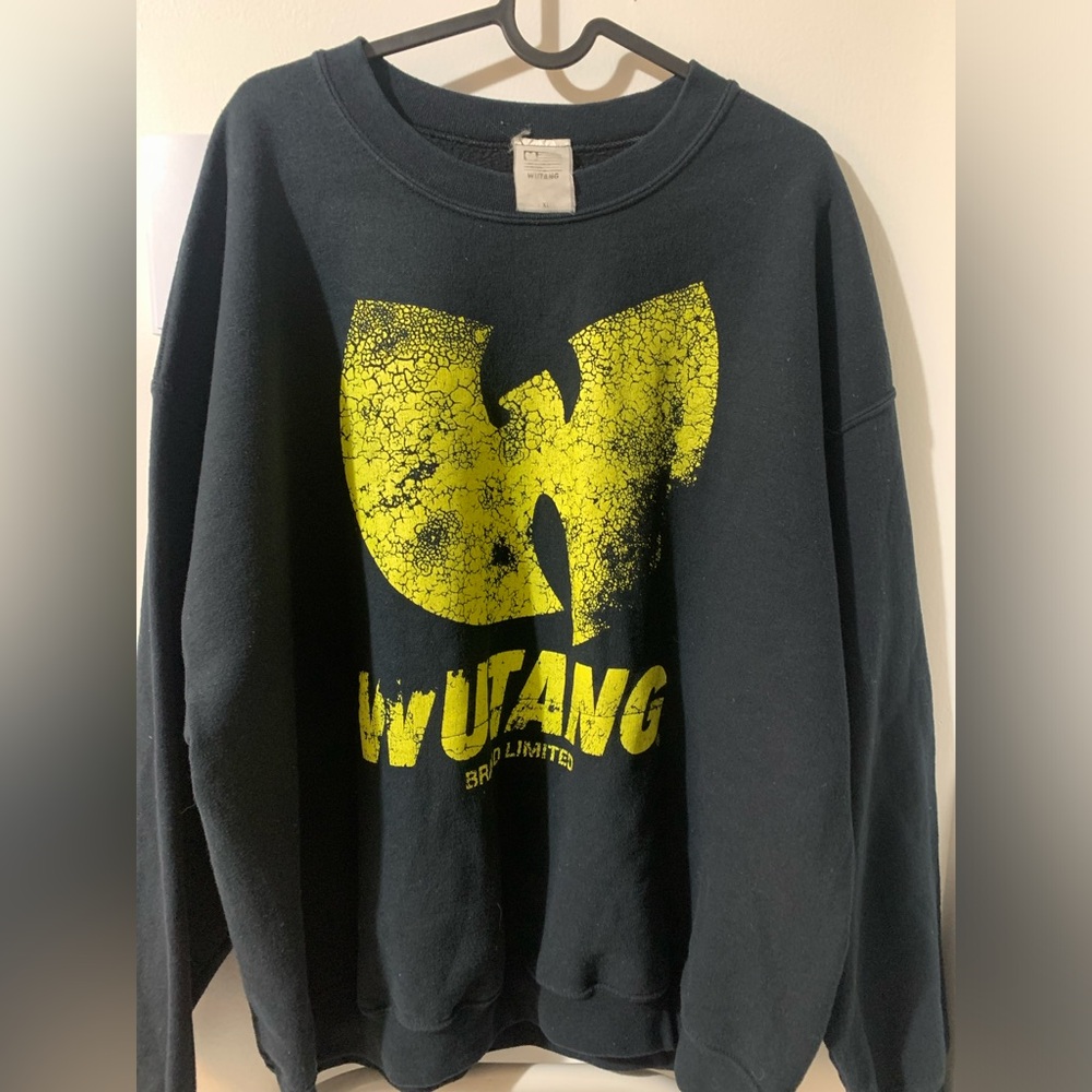 Vintage OG Wu-Tang Clan Sweatshirt XL – 90s Hip-Hop Wu-Wear Boxy Crewneck